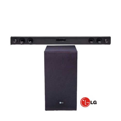 Barre de son LG SQC2 2.1 canaux avec caisson de basses sans fil, 300 W, Bluetooth, ASC.