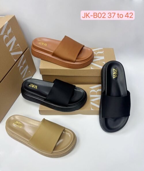 Sandales d'Été Plates et Confortables Zara