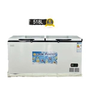 Congélateur Coffre Fiabtec FTCFQ-518 – Double Porte, 518L, Puissant et Économique