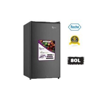Mini Réfrigérateur Compact Roch RFR-100S – 80L, Garantie 6 mois