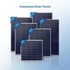 Panneau Solaire Photovoltaïque SUNKET-ESS 200W – Performance & Fiabilité pour Énergie Verte