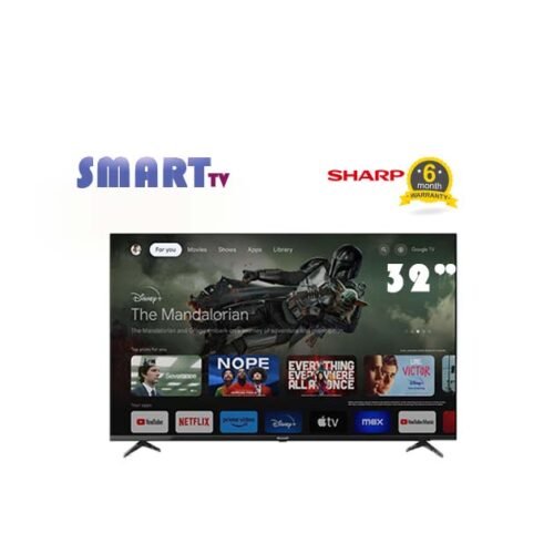 Téléviseur Intelligent Sharp 32 pouces UHD – Android TV avec Wi-Fi intégré