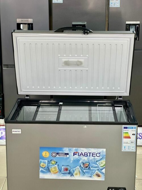 Congélateur horizontal FIABTEC 308L - Efficacité énergétique A+, réfrigérant R600a, 6 mois de garantie.