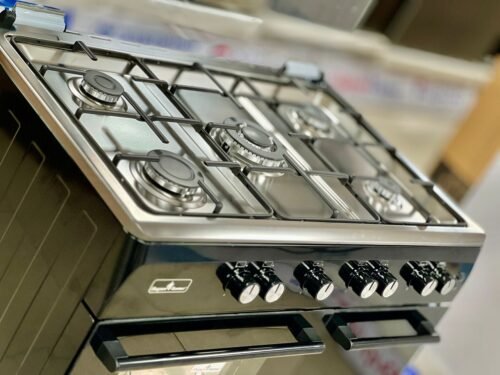 Cuisinière Inox 5 Feux : Performance et Élégance pour Votre Cuisine