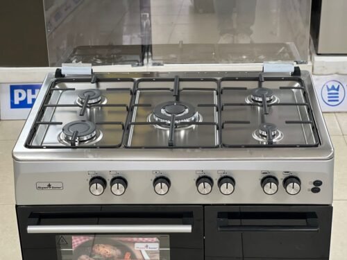 Cuisinière Inox 5 Feux : Performance et Élégance pour Votre Cuisine