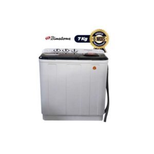 Machine à laver semi-automatique 7 kg Binatone BWM-070B – Efficacité et simplicité au quotidien