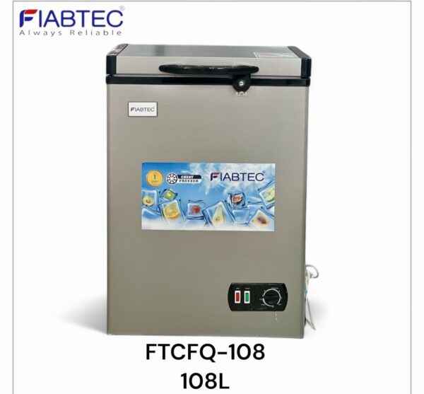 Congélateur Coffre FIABTEC 108 Litres – Économique et Grande Conservation