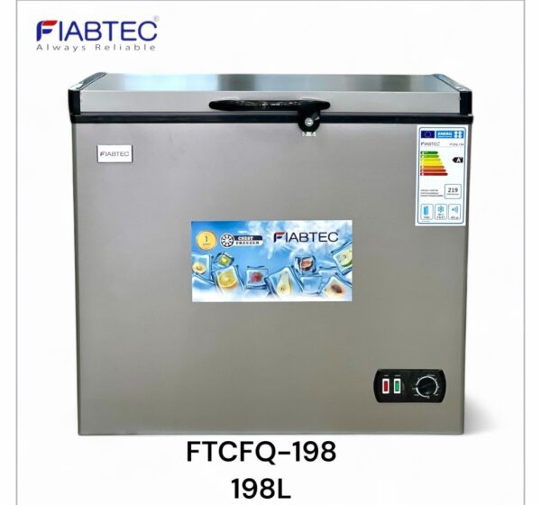 Congélateur Coffre FIABTEC FTCFQ-198 Litres Classe Éco A+