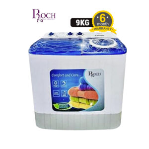 Machine à Laver Semi-Automatique Roch 9KG Air Dry Noir
