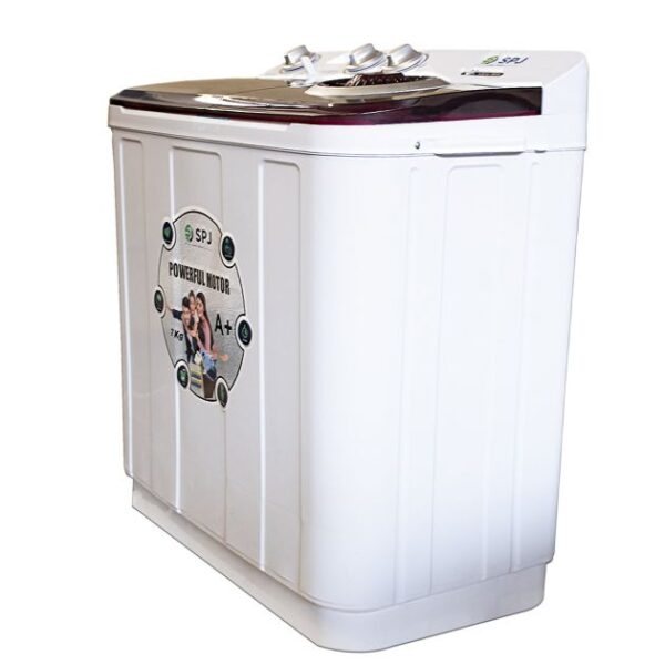 machine-a-laver-spj-tlwtu-africamallkamer Machine à Laver Semi-Automatique SPJ TLWTU-7SAM 7Kg + Essorage 5Kg